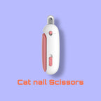 Gravity-Push Cat Nail Scissors