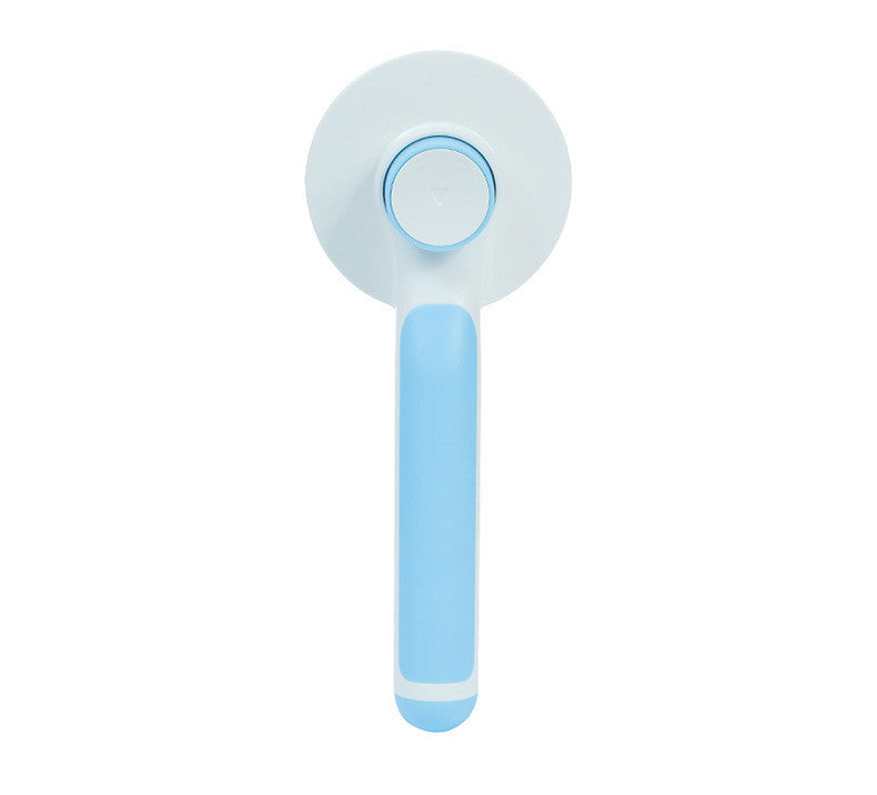 Round-Handle Self-Cleaning Slicker Brush