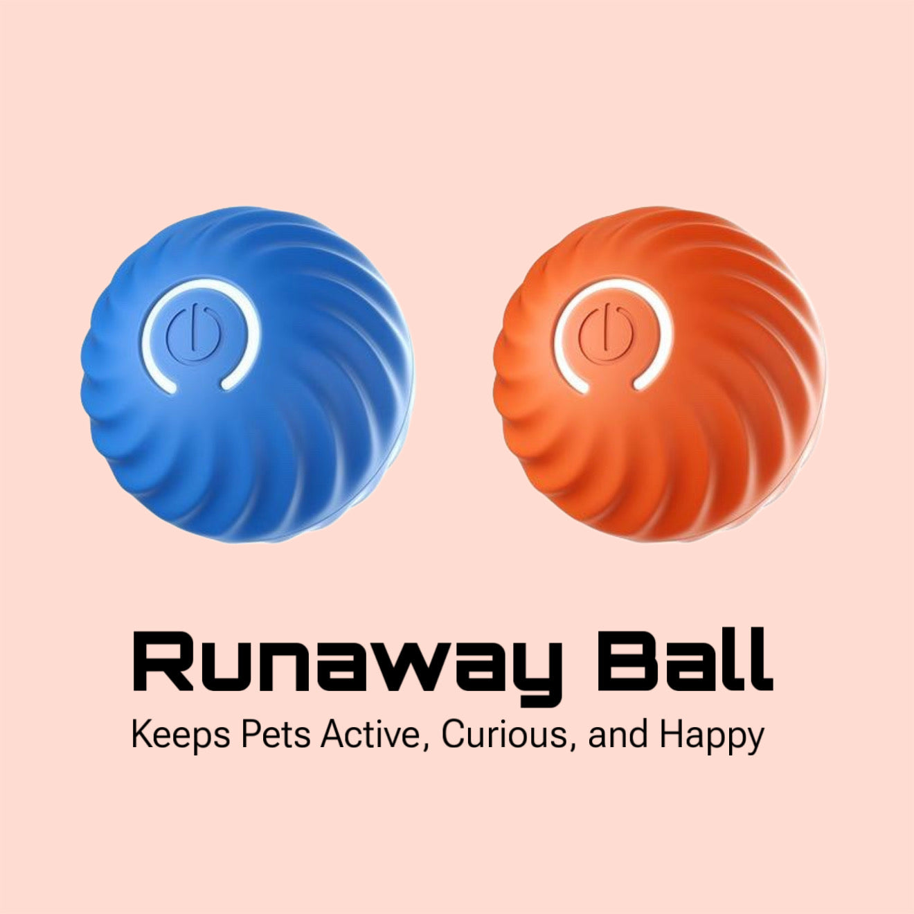 Smart Bounce Dog Ball – Chew-Resistant Rubber 
High-elastic core • Bright colors • Exercise & training