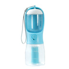 3-in-1 Pet Travel Bottle (Water + Food + Waste Bags)